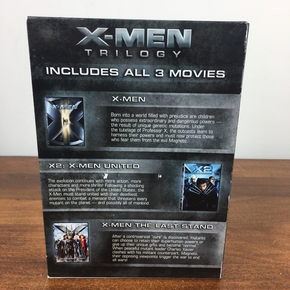 X-Men Trilogy DVD Set X-Men X2 X-Men United X3 The Last Stand All 3 Movies Box - Picture 3 of 10